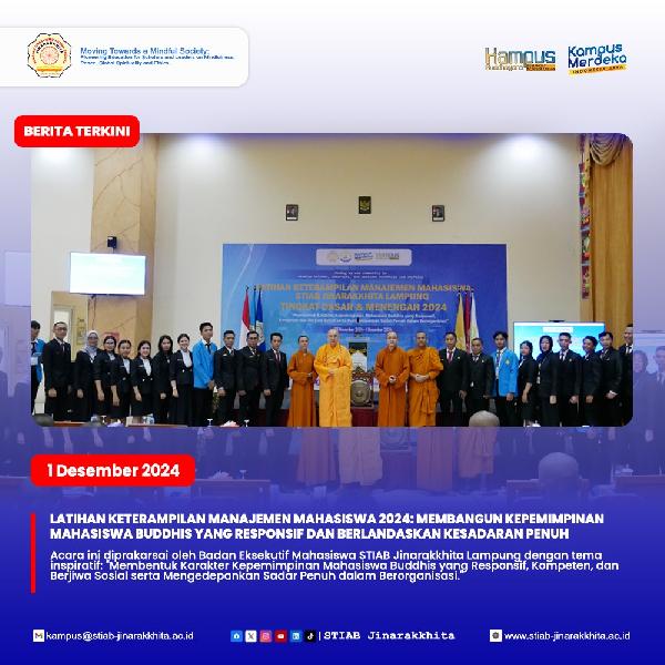 STIAB Jinarakkhita Lampung Jadi Co-Host ICSHSS 2024, Libatkan 3 Dosen dan 15 Mahasiswa Prodi BMB ser